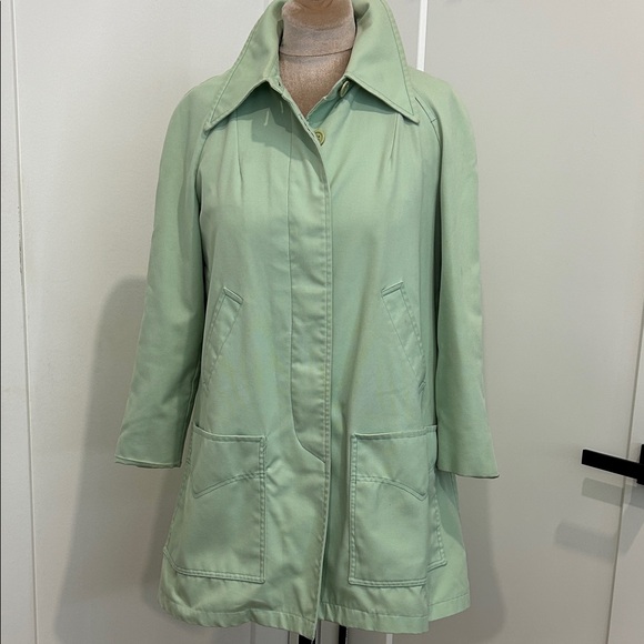 Vintage Jackets & Blazers - Vintage 70’s Totally MOD Maincoats in. Magnificent Retro Green |Size 14